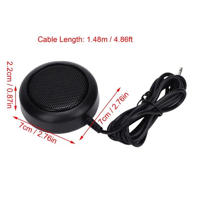 Haut-parleur externe d'autoradio adapté pour YAESU FT-1802M FT-1807M FT-1900R FT-1907R FT-7800R
