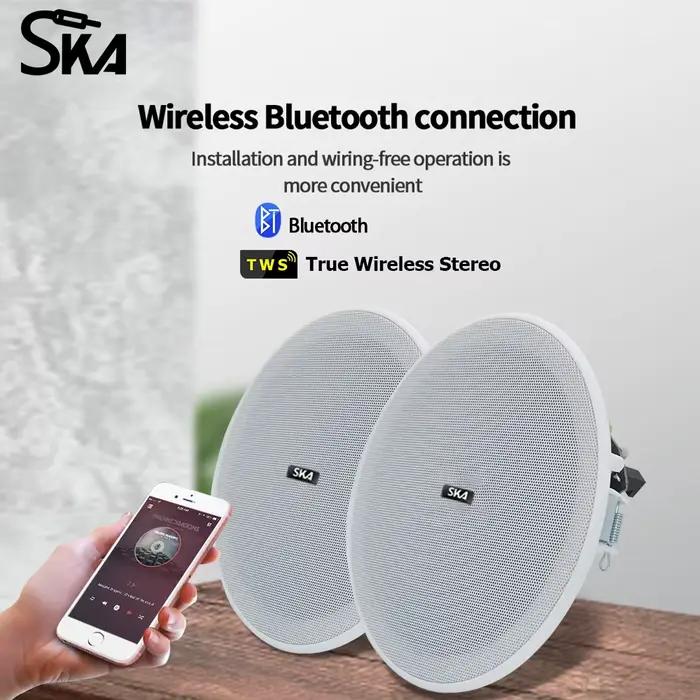 Haut-parleur Bluetooth Encastrable au Plafond