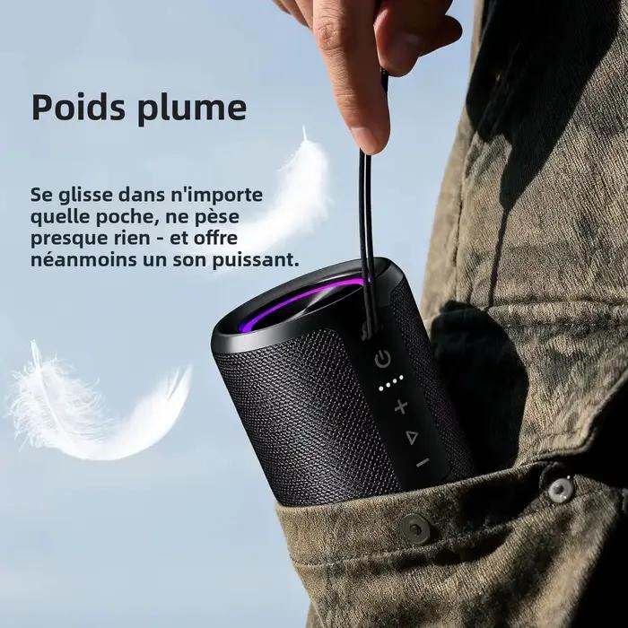 OHAYO Haut-parleur Bluetooth sans fil avec son stéréo