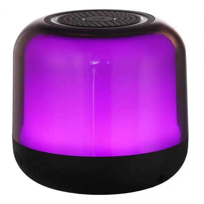 Mini-enceinte Bluetooth rechargeable avec lumière d'ambiance RGB