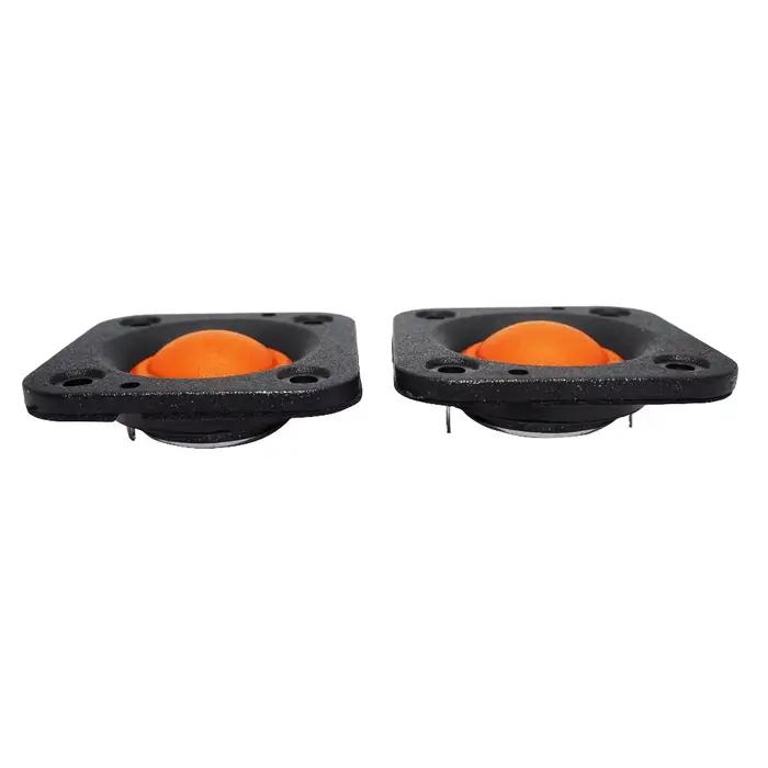 Lot de 2 Haut-parleurs Tweeter 2 pouces (48 mm) 4 Ohm 20W Audio Ultra-mince Hifi avec Membrane en Soie et Film Titane pour DIY