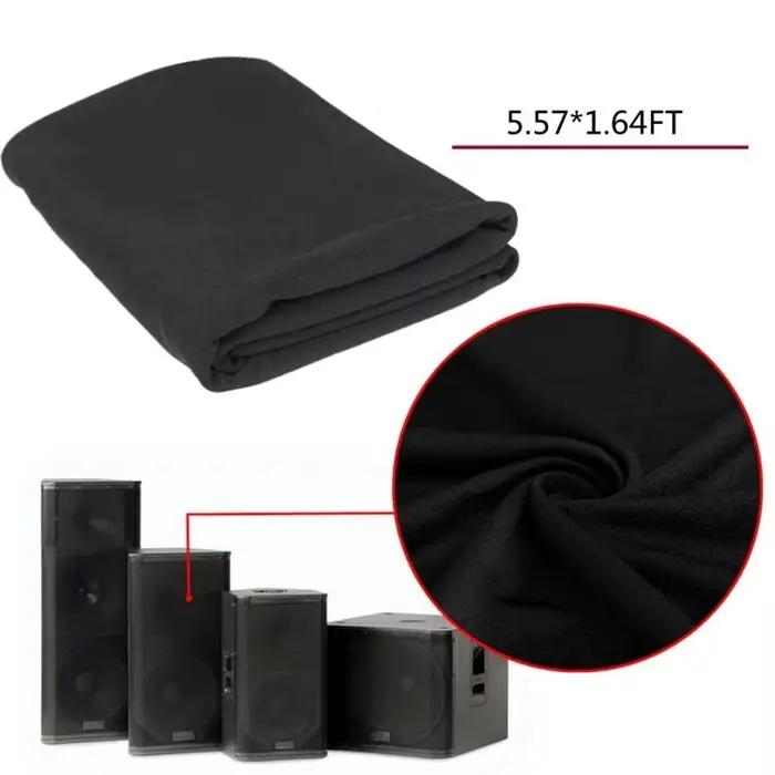 Coquille en tissu en maille respirante pour haut-parleurs anti-poussière, compatible avec haut-parleurs KTV et scènes, élégance et protection pour adultes unisexe