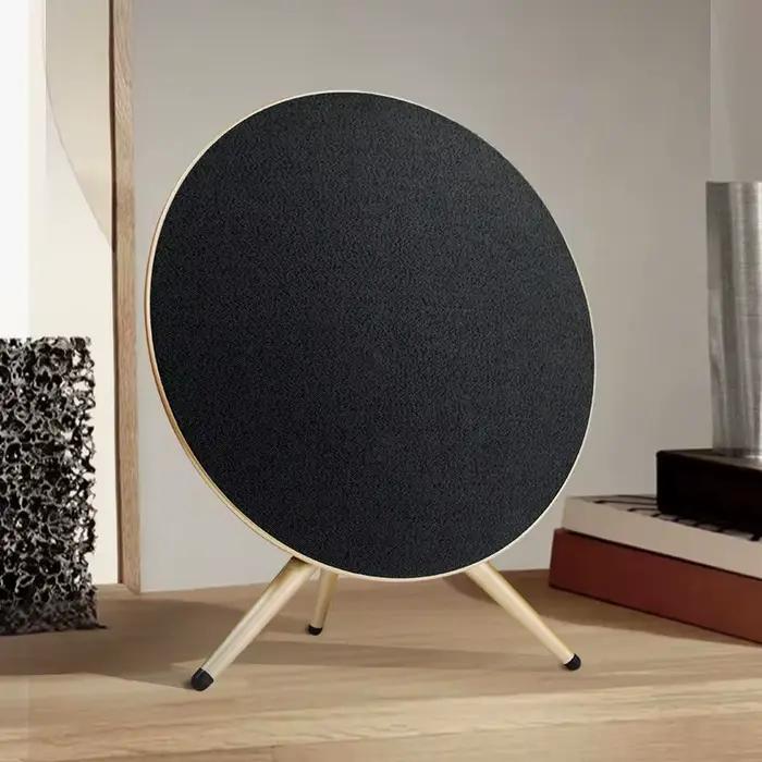 Enceinte Bluetooth d'extérieur portable sans fil en forme d'OVNI avec basses puissantes pour usage domestique
