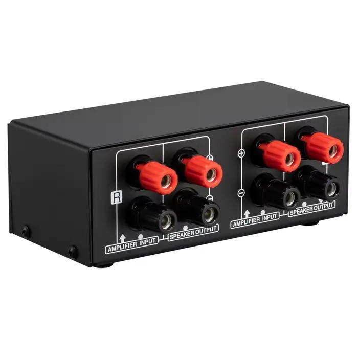 Contrôleur de volume de haut-parleur passif FarSoo B050 pour audiophiles système audio réglage indépendant volume canal gauche droit occasions spéciales