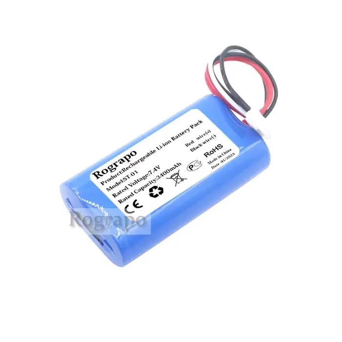 Nouvelle batterie Li-ion 7.4V 3400mAh/2600mAh ST-01 pour haut-parleur Sony SRS-X3