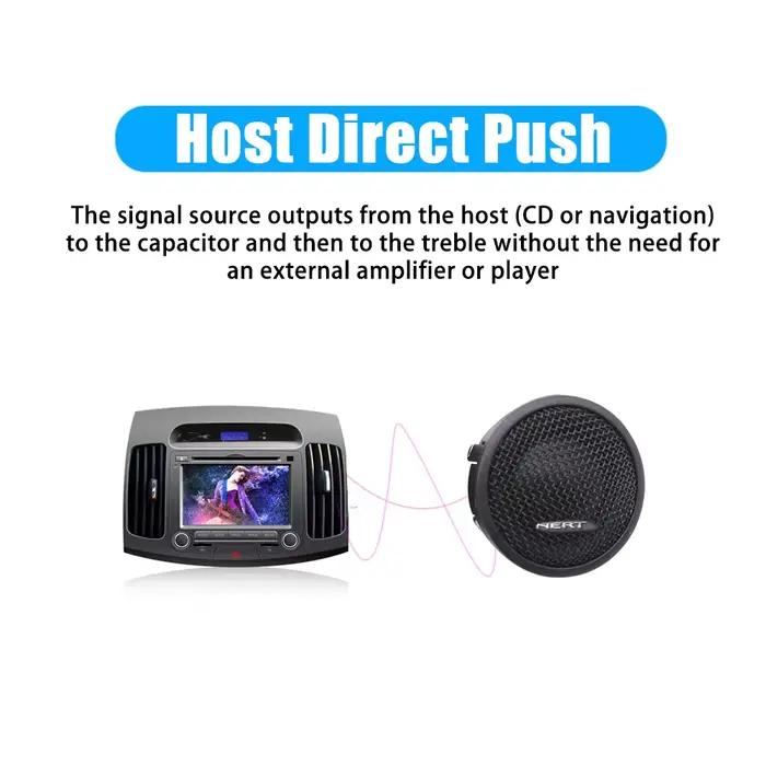 Haut-parleur voiture Audio Tweeter haut-parleurs