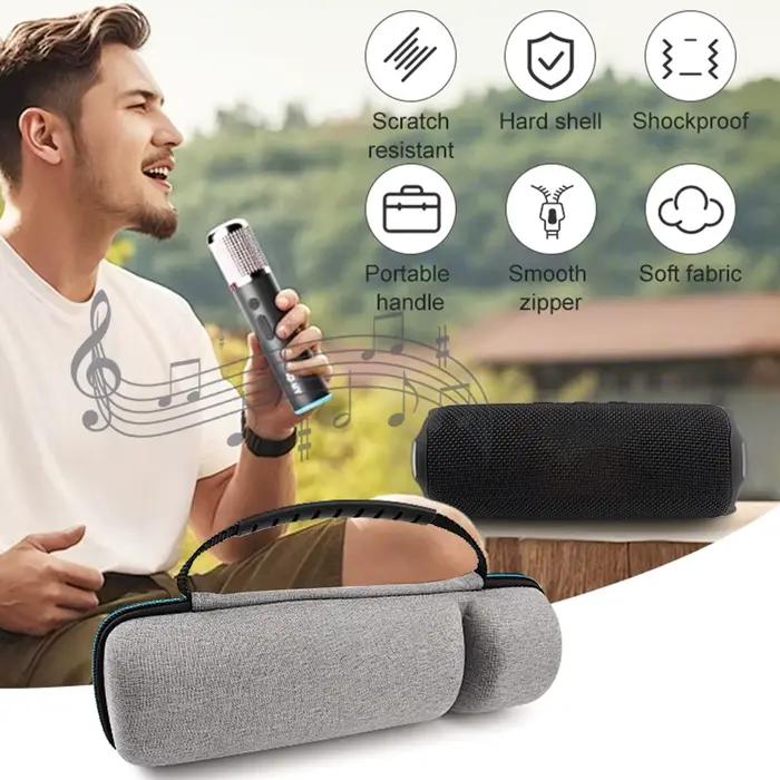 Étui de transport rigide pour JBL Flip 7/Flip 6/Flip 5