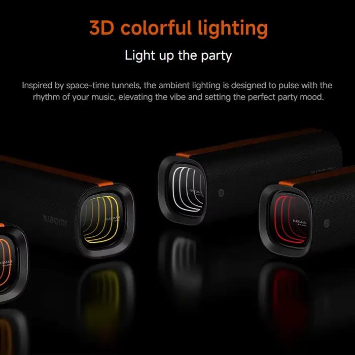 Xiaomi Sound Party 50W qualité sonore puissante Harman AudioEFX TWS mode 26h de lecture prend en charge