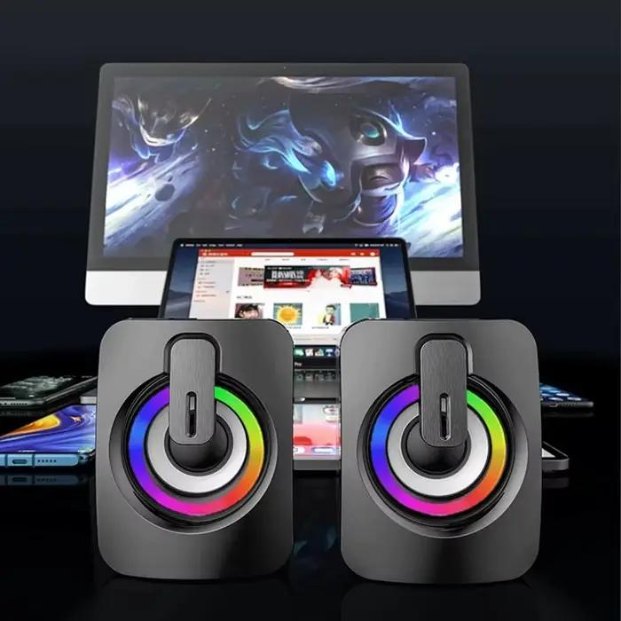 Haut-parleur d'ordinateur pour PC Portable De bureau Caixa De Som Bluetooth boîte De son