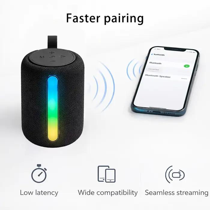 Haut-parleur Bluetooth S620 avec lumière dynamique RGB