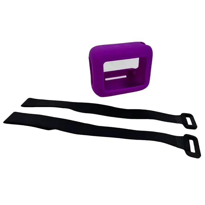 Étui de protection en silicone pour haut-parleur JBL GO 4 antichoc pour transport et usage quotidien occaions spéciales couleurs variées blanc bleu rose rouge violet noir