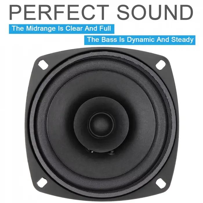 Haut-parleur Hifi 4 Pouces 300W Coaxial Universel Pour Voiture Expérience Sonore Enrichissante Musique Capturant Nuances Émotions Explosives Occasions Spéciales