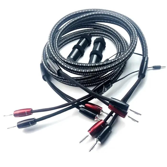 Paire de câbles de haut-parleur Audio HiFi K2