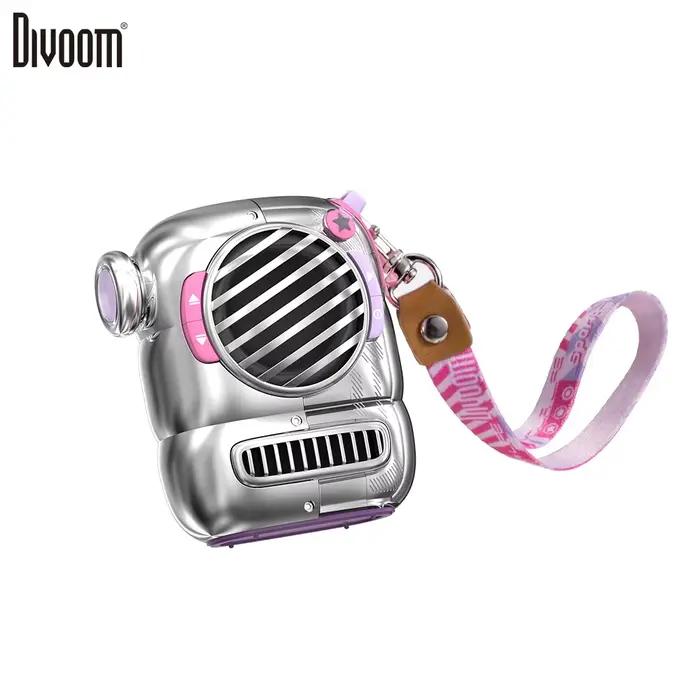 Enceinte portable Bluetooth Divoom Pop mini avec crochet