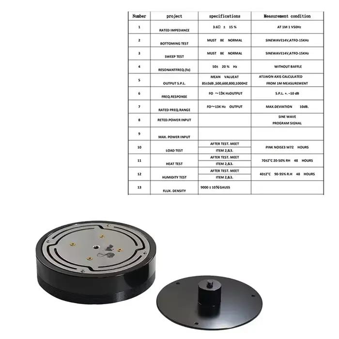 Haut-parleur à vibrations 80W 4ohm