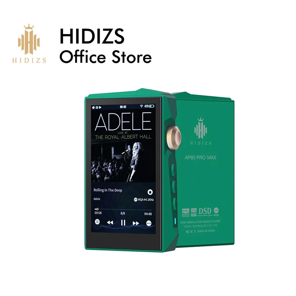 HIDIZS AP80 PRO MAX Rouge / Vert Lecteur de musique MP3 HIFI tout-en-un en streaming Audio haute rés