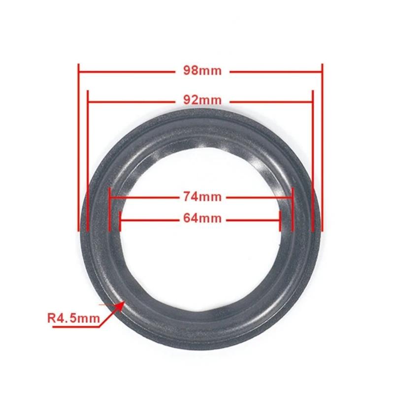 Mousse de haut-parleur pour haut-parleurs portables, caisson de basses surround, jante circulaire, a