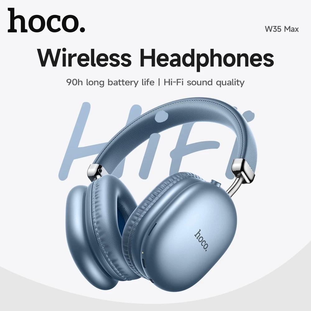 HOCO W35 Max casque de musique HiFi sans fil 42mm bobine haut-parleur couleur bonbon Bluetooth 5.3 S