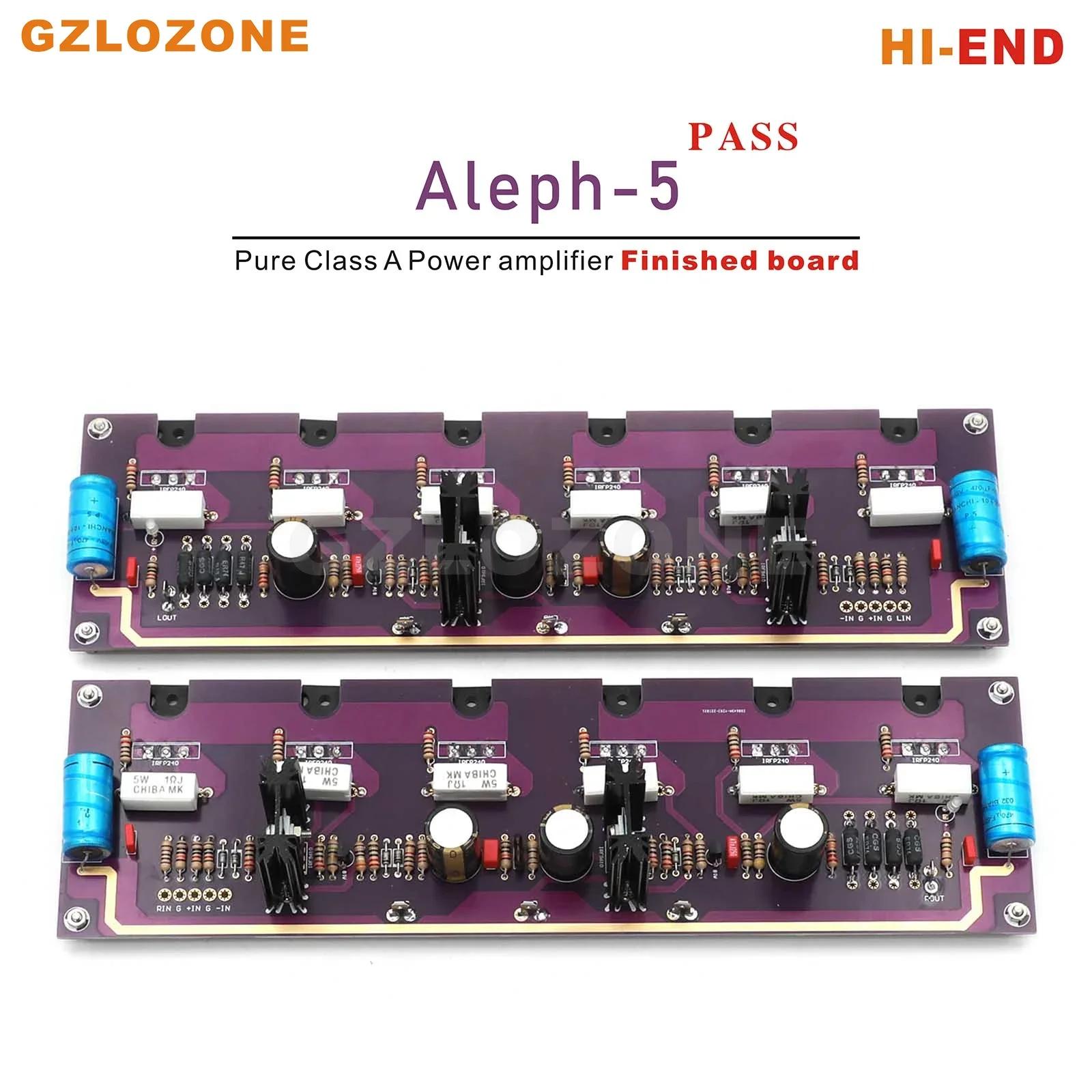 2CH PASS A5 Amplificateur de Puissance Bouteilles-Fin Violet Or PASS Aleph-5 FET A5 Pur Classe A Amp